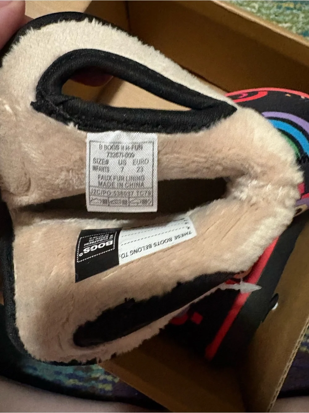 Bogs II R-Fun Winter Boots Toddler 7 New in Box